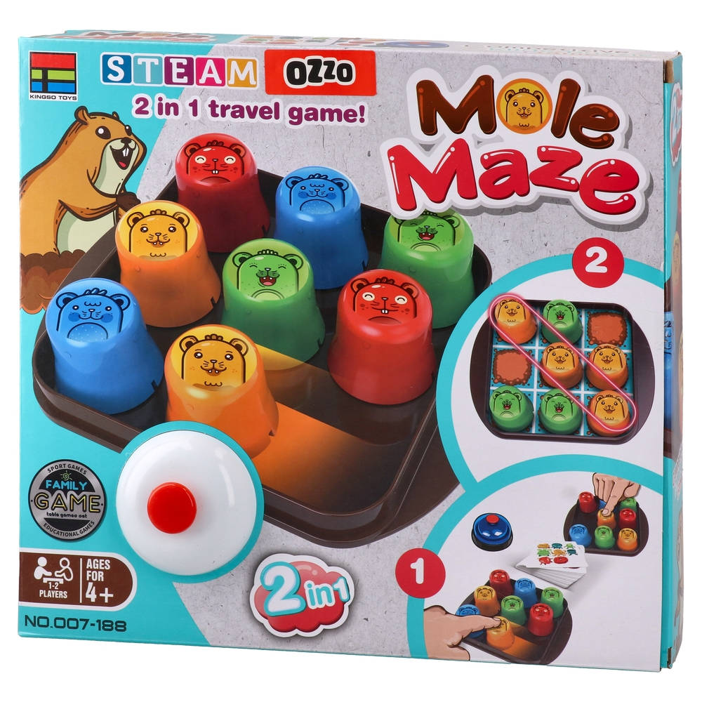 Kingso toys, društvena igra, krtica, iks oks
